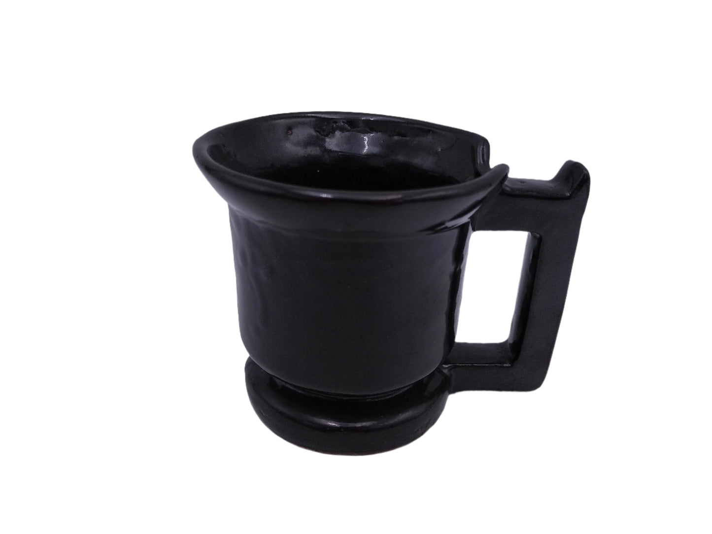 Beer Stein Black Colored or Coffee Creamer Holder Vintage