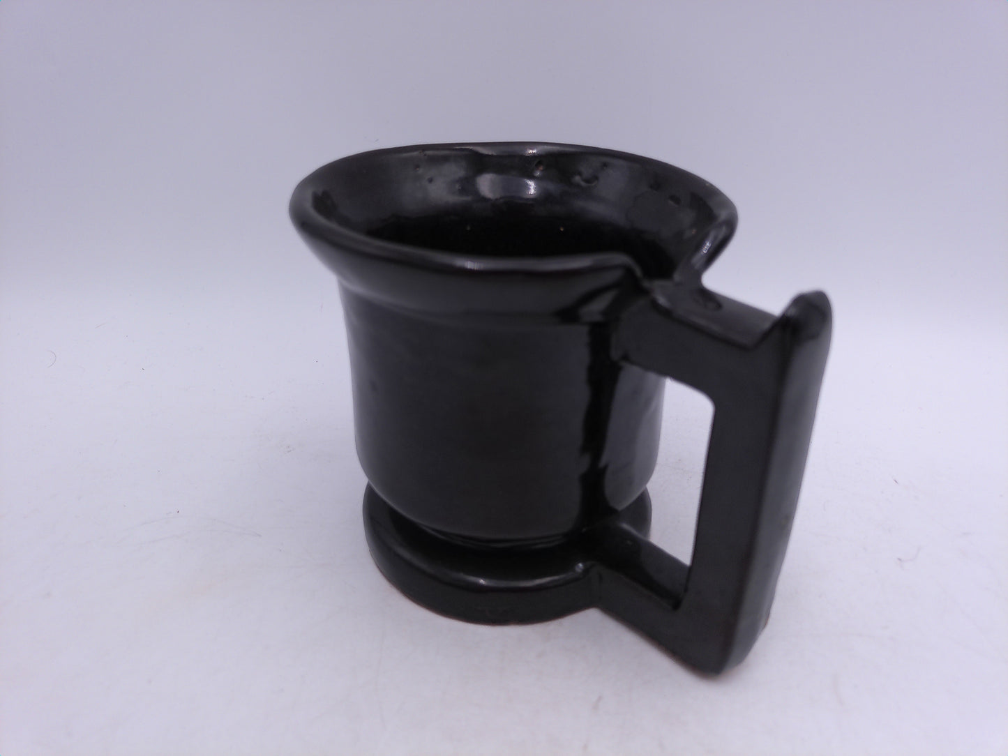 Beer Stein Black Colored or Coffee Creamer Holder Vintage