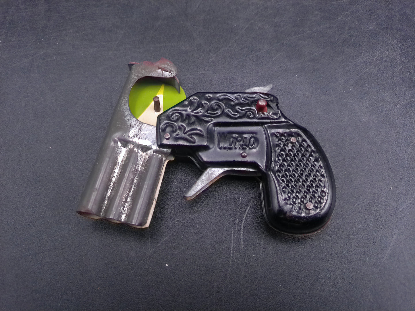 Vintage Metal Cap Gun set of 3