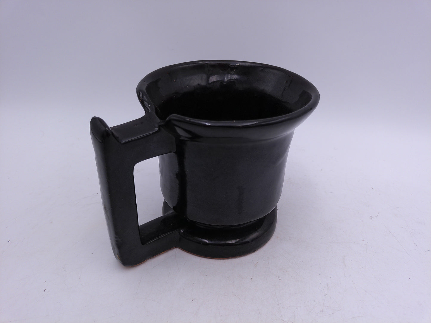 Beer Stein Black Colored or Coffee Creamer Holder Vintage