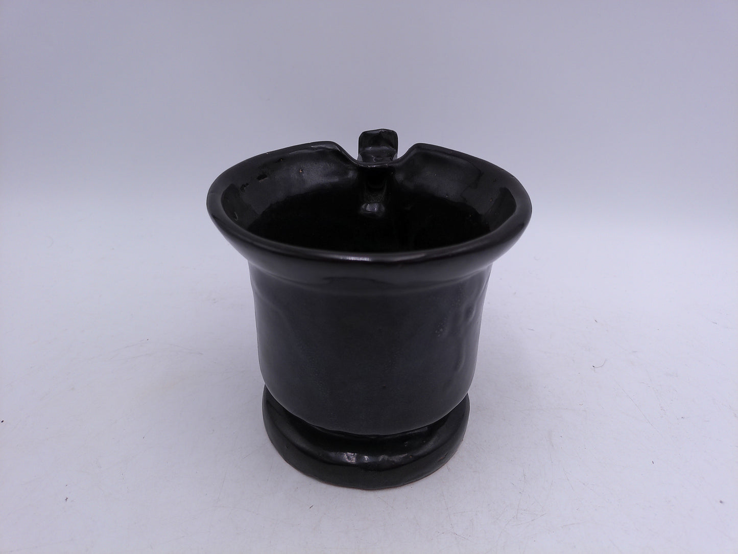 Beer Stein Black Colored or Coffee Creamer Holder Vintage