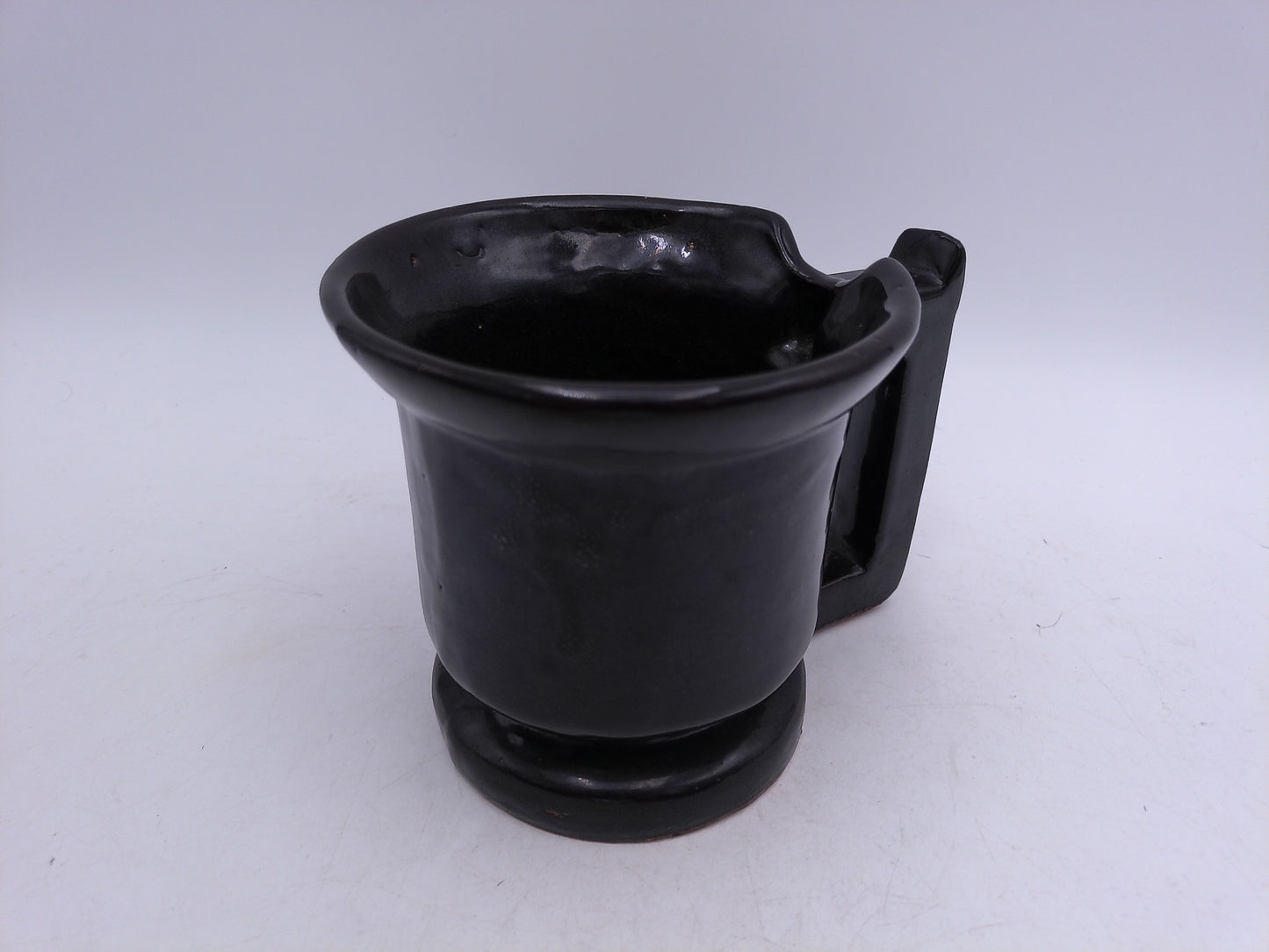 Beer Stein Black Colored or Coffee Creamer Holder Vintage