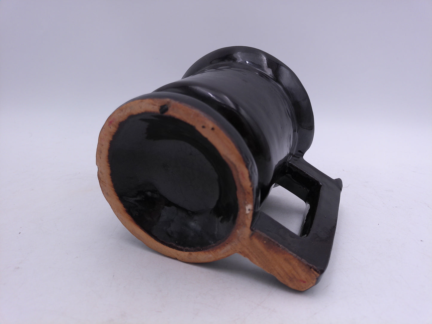 Beer Stein Black Colored or Coffee Creamer Holder Vintage