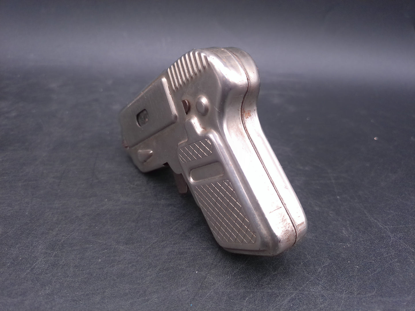 Marx Windup G-Man Toy Gun Automatic with Key Working 1930's