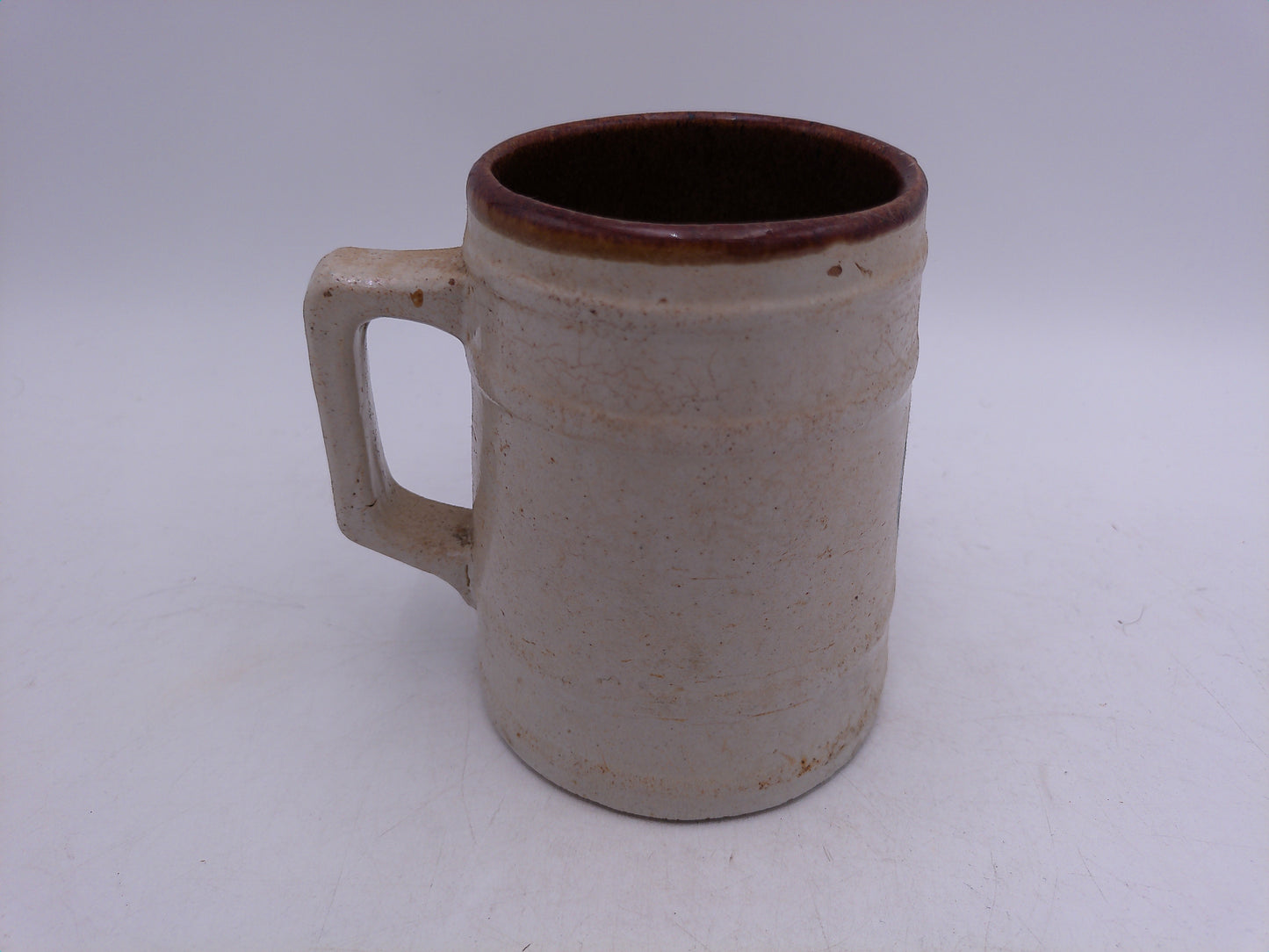 Beer Stein Prohibition Era Gold Star Malt Syrup Stoneware Mug