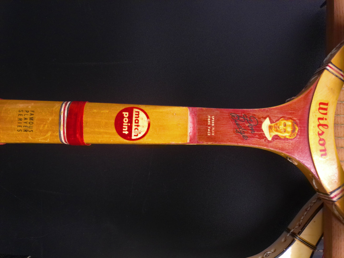 Tennis Wooden Racket set of 3  Wilson Spalding Regent  Vintage 1960's