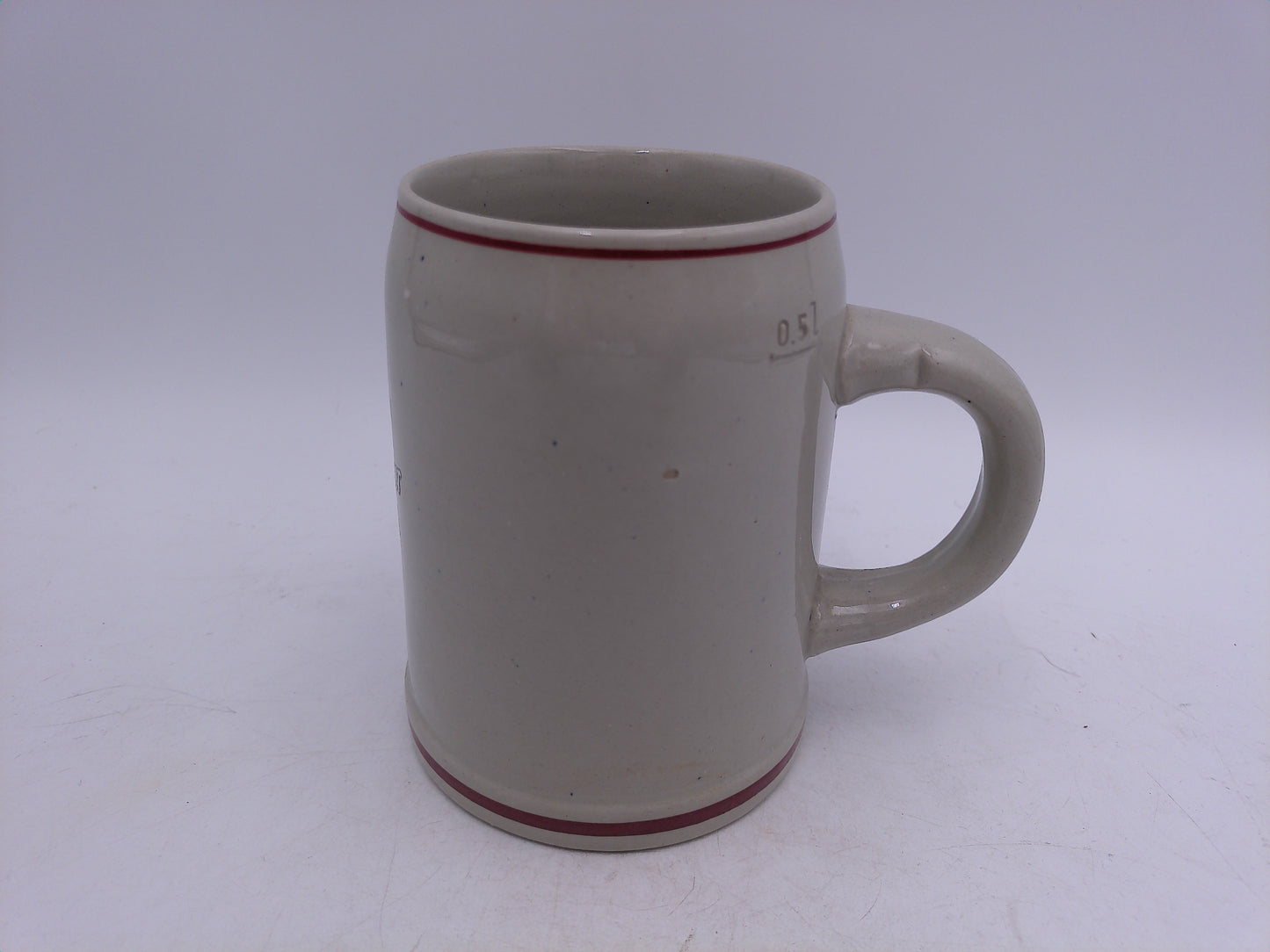 Beer Stein Vintage Wurzburger Hofbrau 0.5L Mug Western German