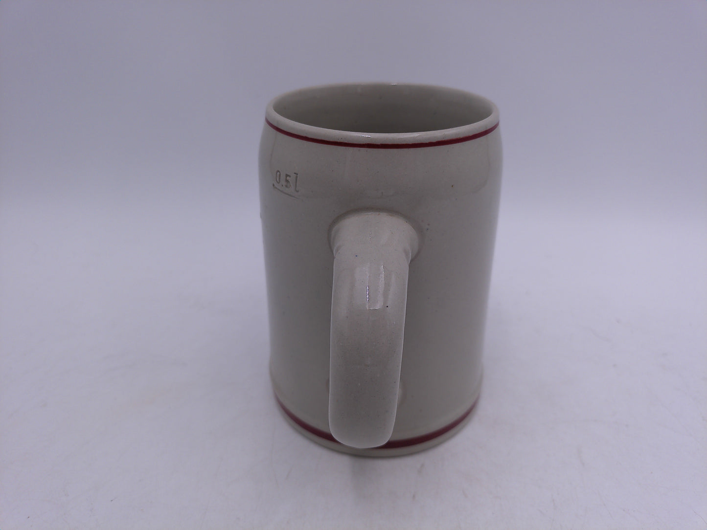 Beer Stein Vintage Wurzburger Hofbrau 0.5L Mug Western German