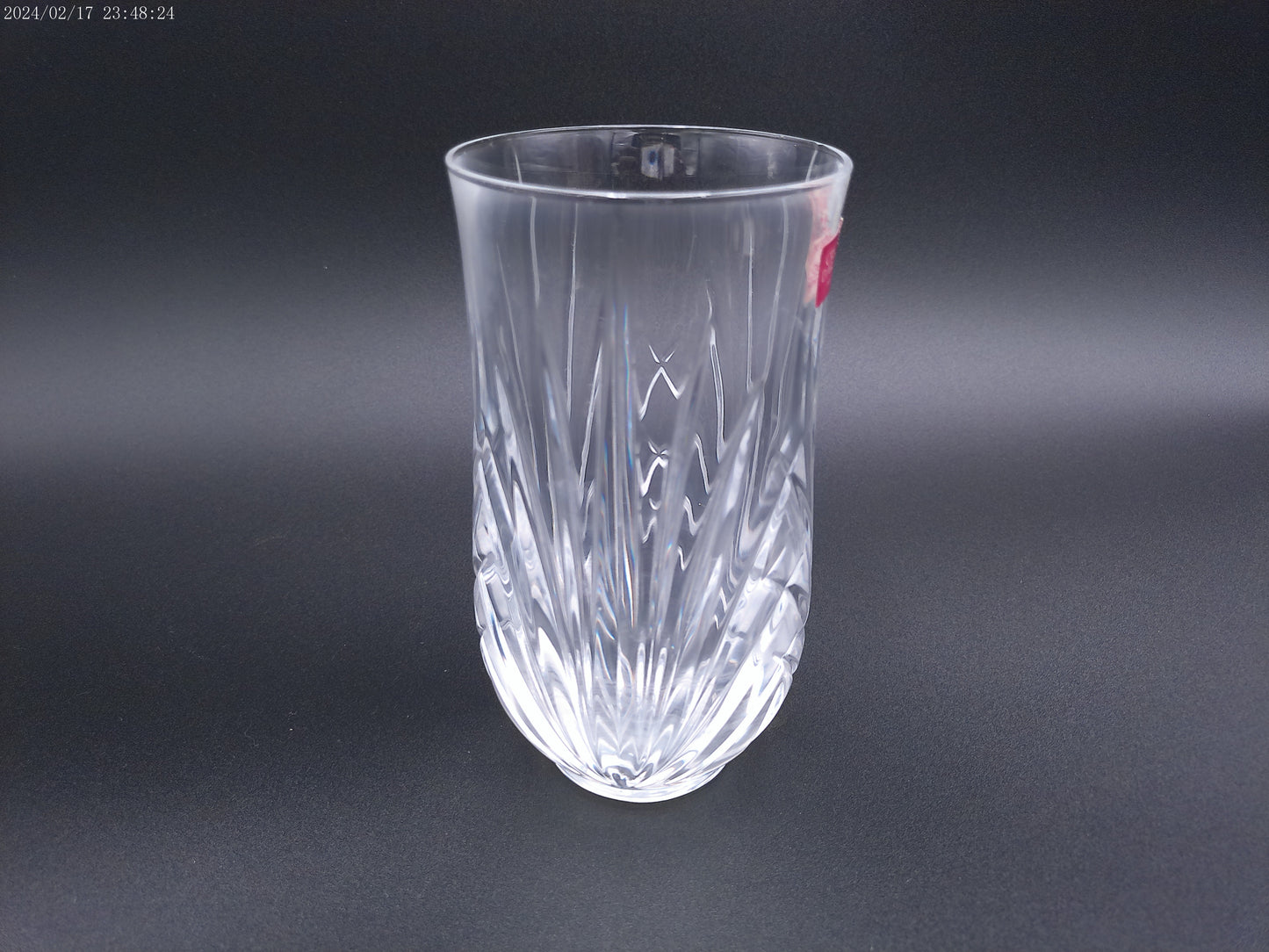 Cristal d'Arques Paris Clear Flower Vase