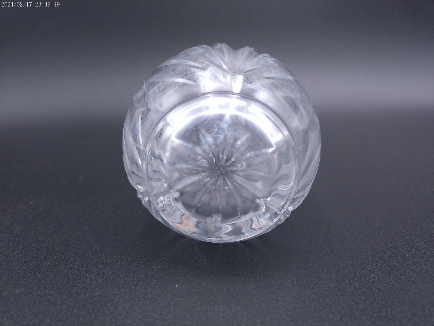 Cristal d'Arques Paris Clear Flower Vase