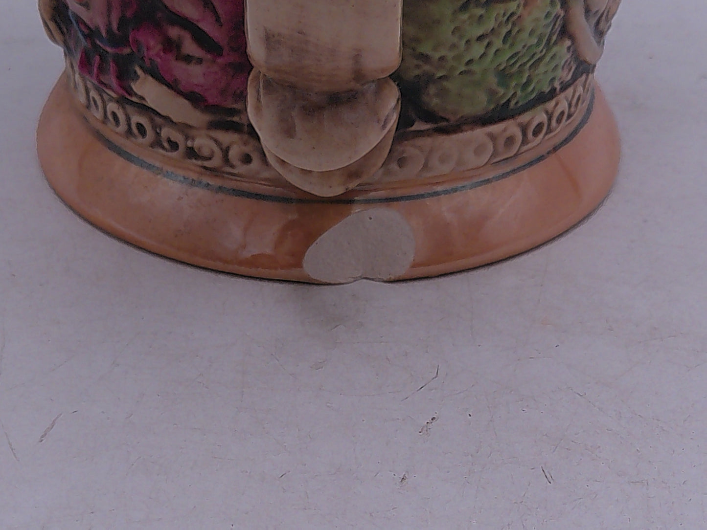 Beer Stein Made in Japan Ceramic Mustache Beer Stein