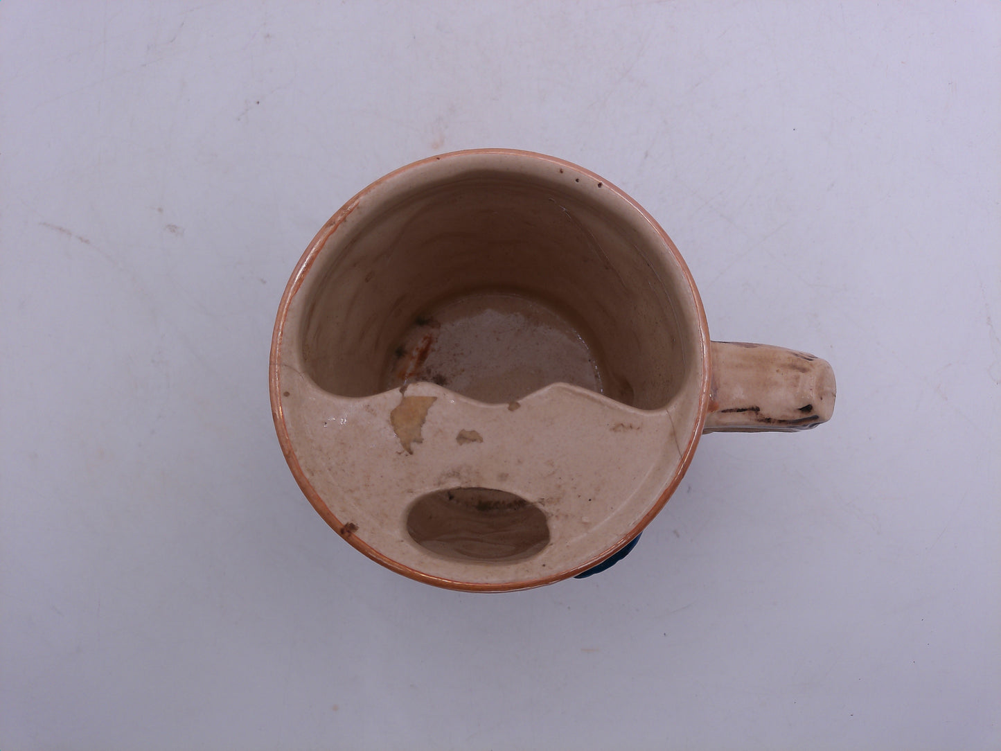 Beer Stein Made in Japan Ceramic Mustache Beer Stein
