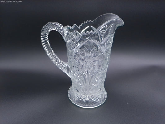Imperial Crystal Pitcher - Four Seventy Four Pattern Vintage