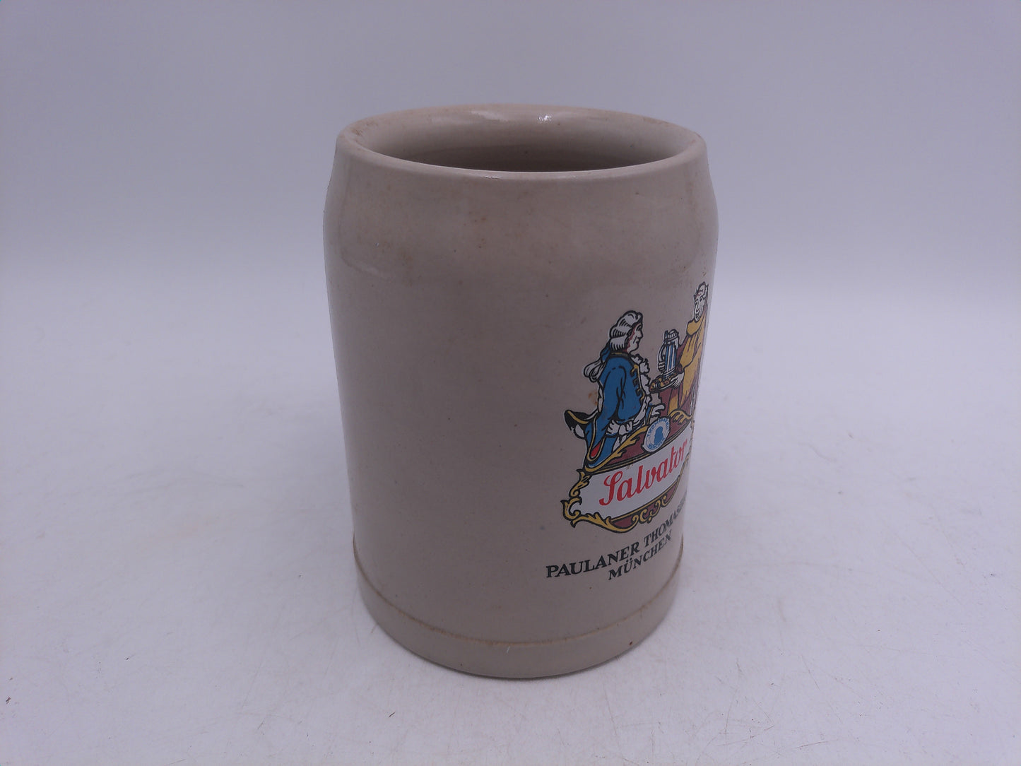 Beer Stein West German Stein - Salvator Paulaner Thomasbrau Munchen