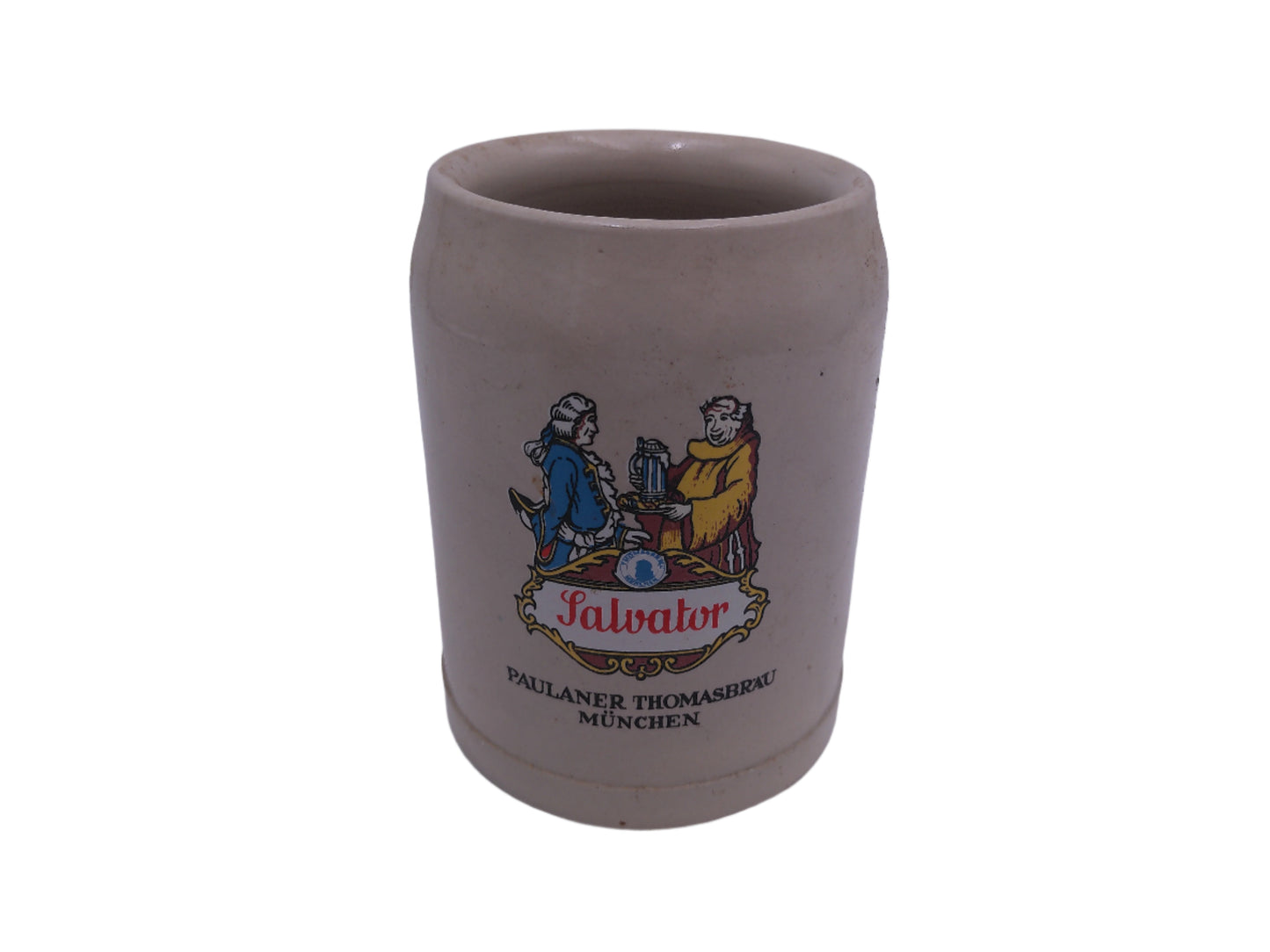 Beer Stein West German Stein - Salvator Paulaner Thomasbrau Munchen
