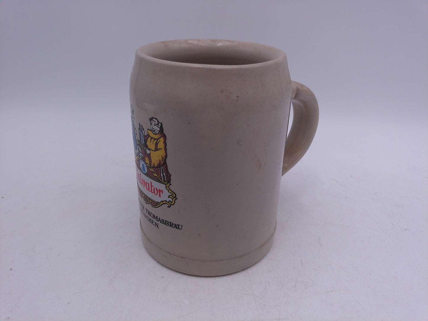 Beer Stein West German Stein - Salvator Paulaner Thomasbrau Munchen