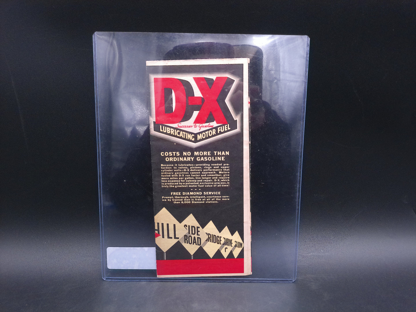 Diamond Petroleum Motor Oil 1934 Chicago's World Fair  Map Brochure