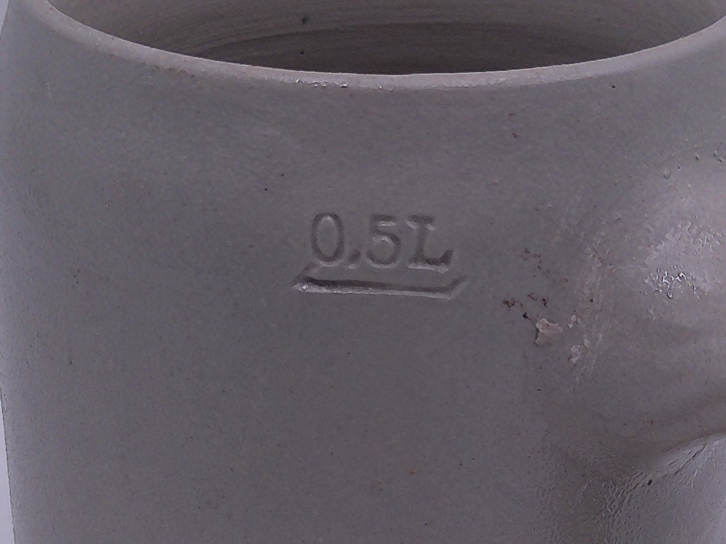 Beer Stein Vintage West German Würzburger Hofbräu .5 Liter Stoneware Mug
