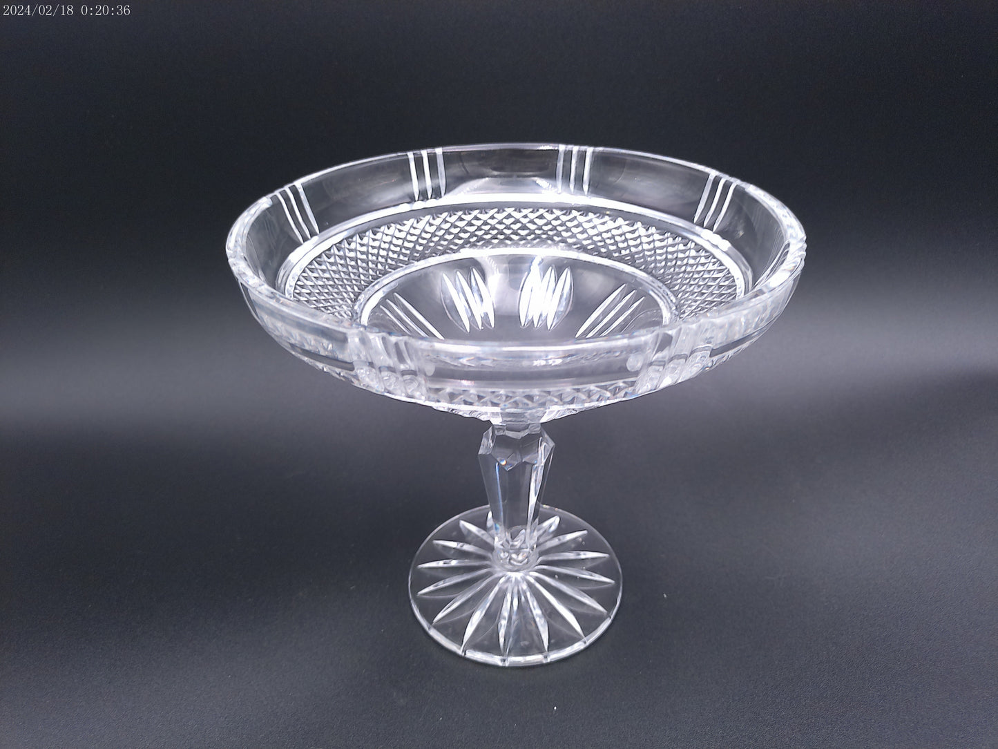 Waterford Crystal Glandore Compote long Stem bowl