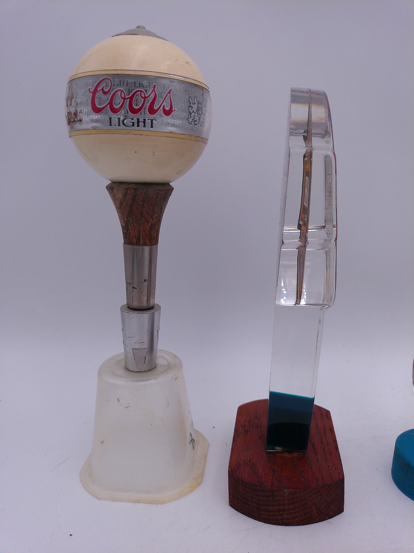 Beer Tap Taps Lot of 6 Vintage Busch Old Dutch Milwaukee's Best Coors Light others