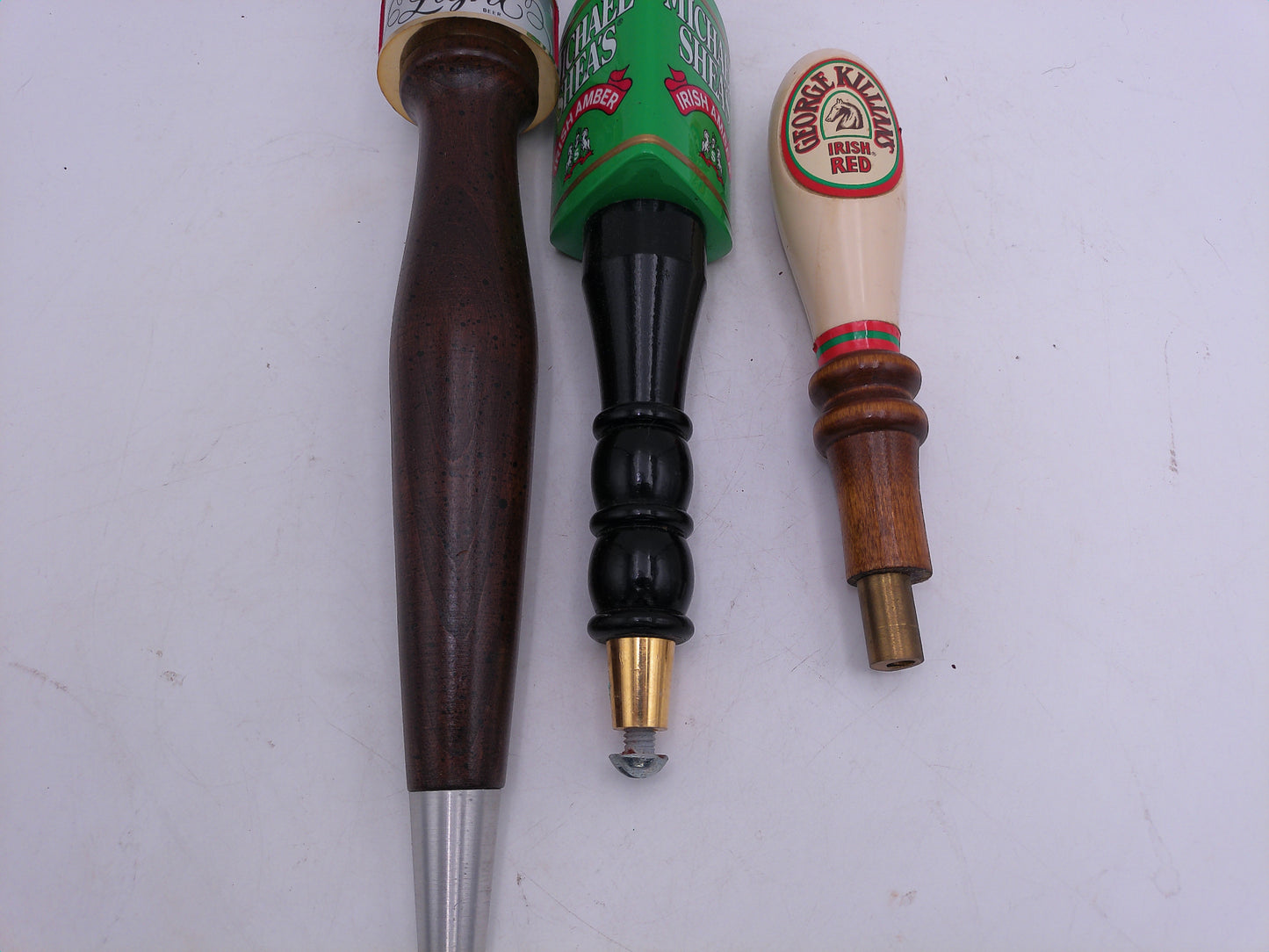 Beer Tap Taps Lot of 3 Vintage Michelob Light Beer Michael Shea's Beer George Killian's Beer