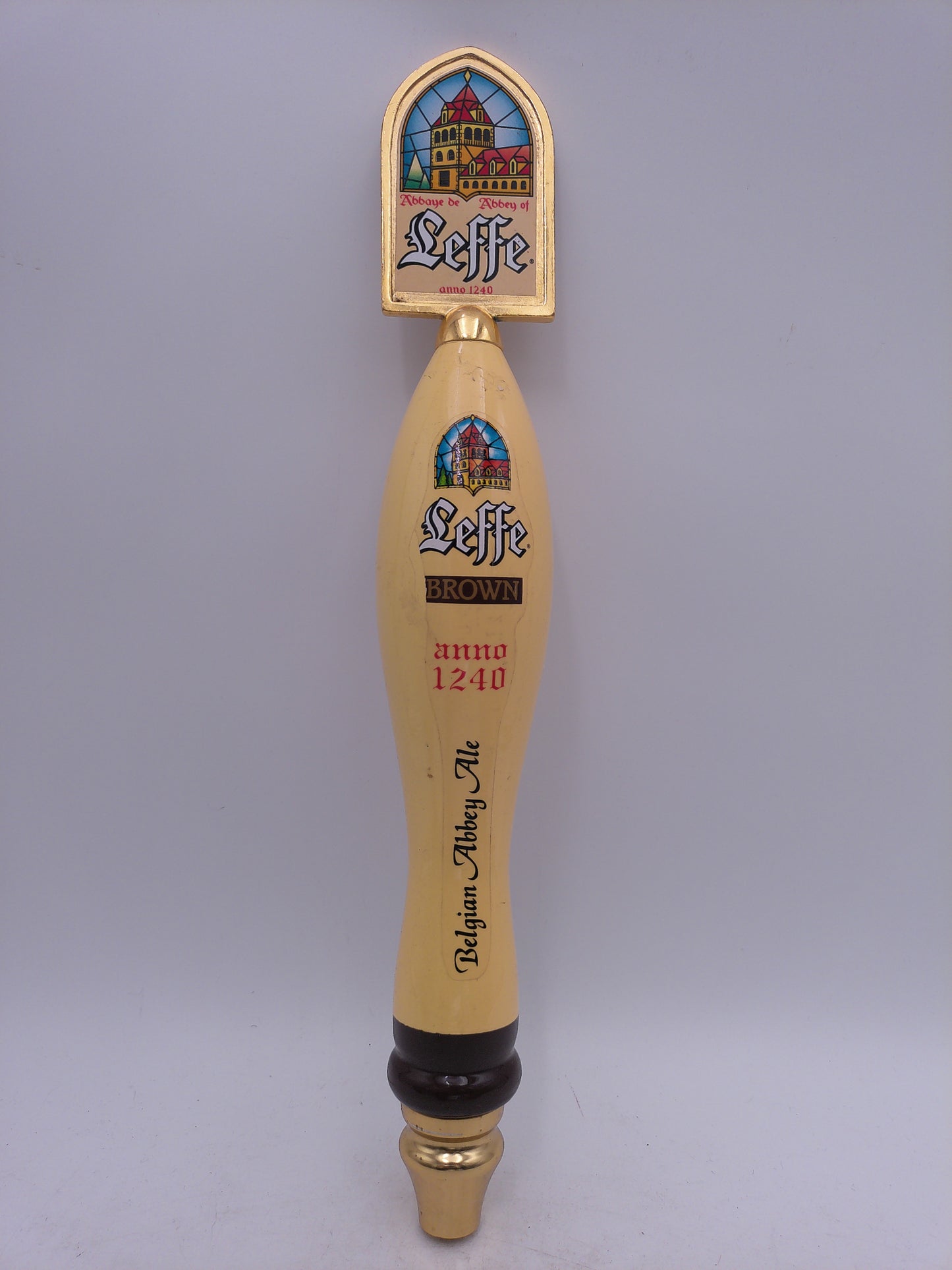 Beer Tap Taps Lot of 4 Red Hook Beer G. III R. From 1800's Leffe Blonde Belgian Abbey Ale