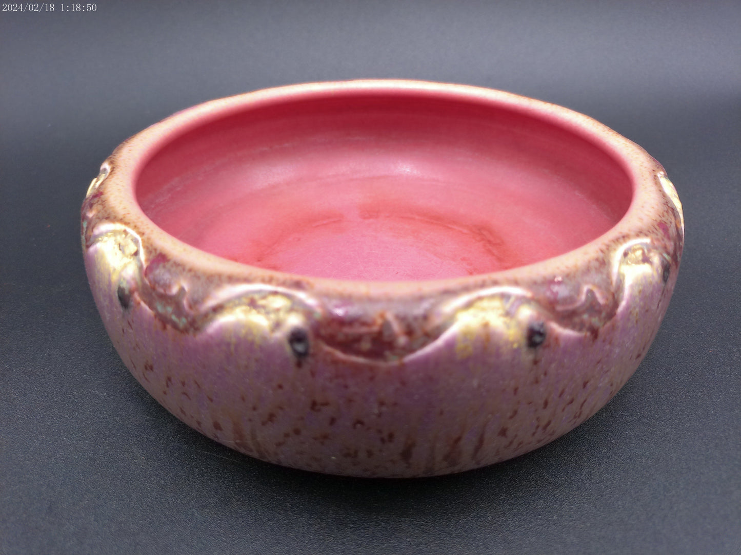 Rookwood Pottery bowl Rare Sgned