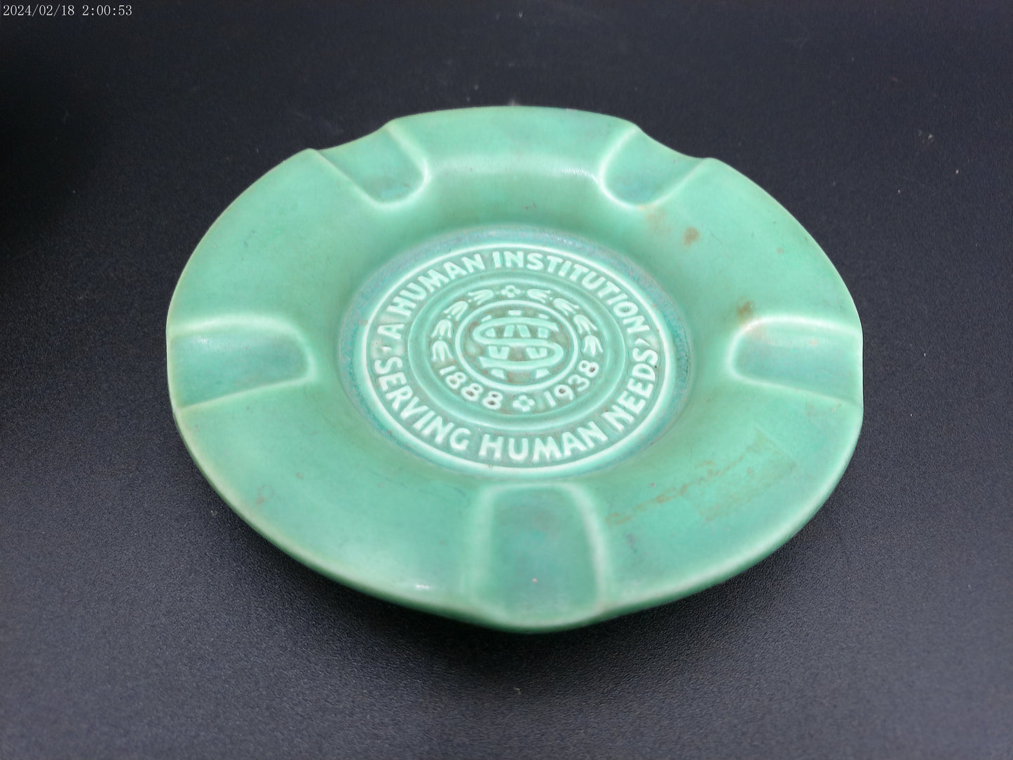 Roseville Pottery Tuscany Footed Bowl with plate Vintage