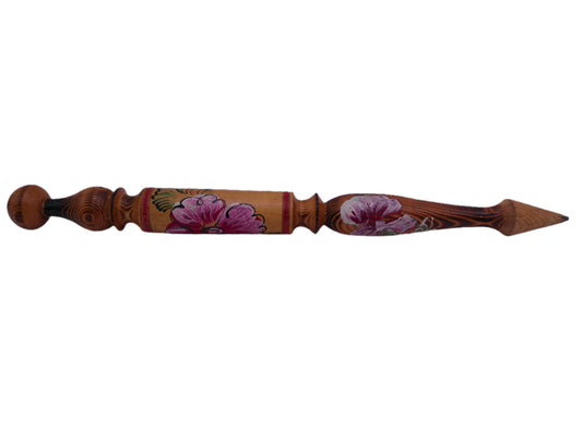 Large Pencil Decorative Hand Painted Flower Design