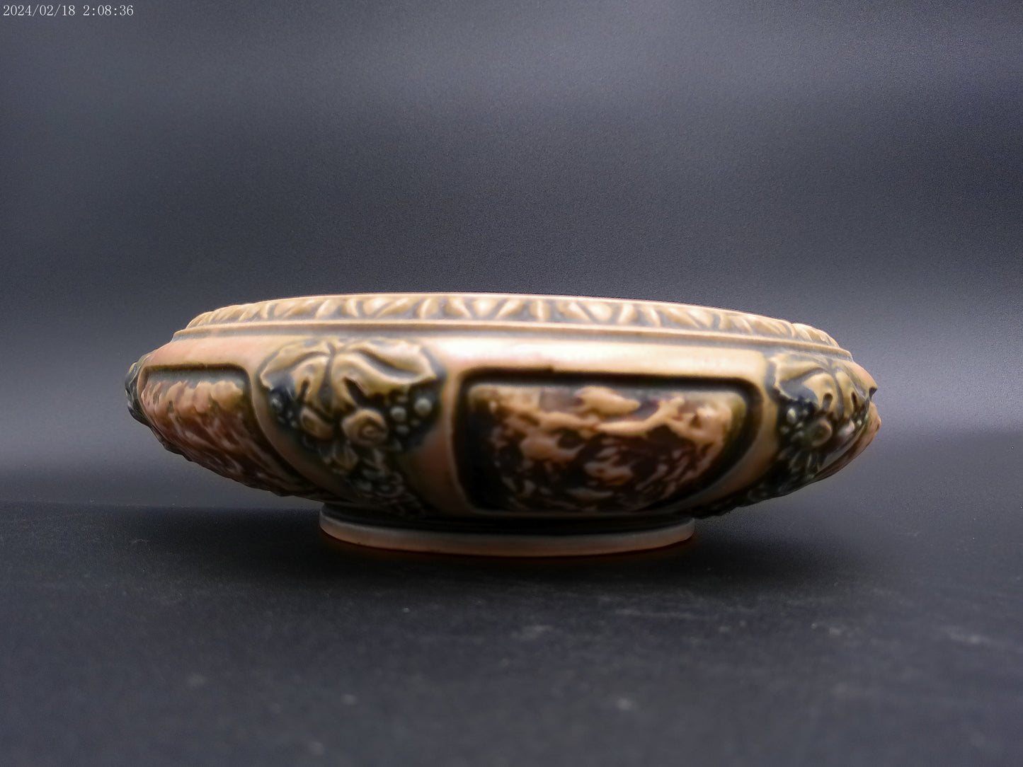 Roseville Pottery Florentine Low Jardiniere Console Bowl Dish