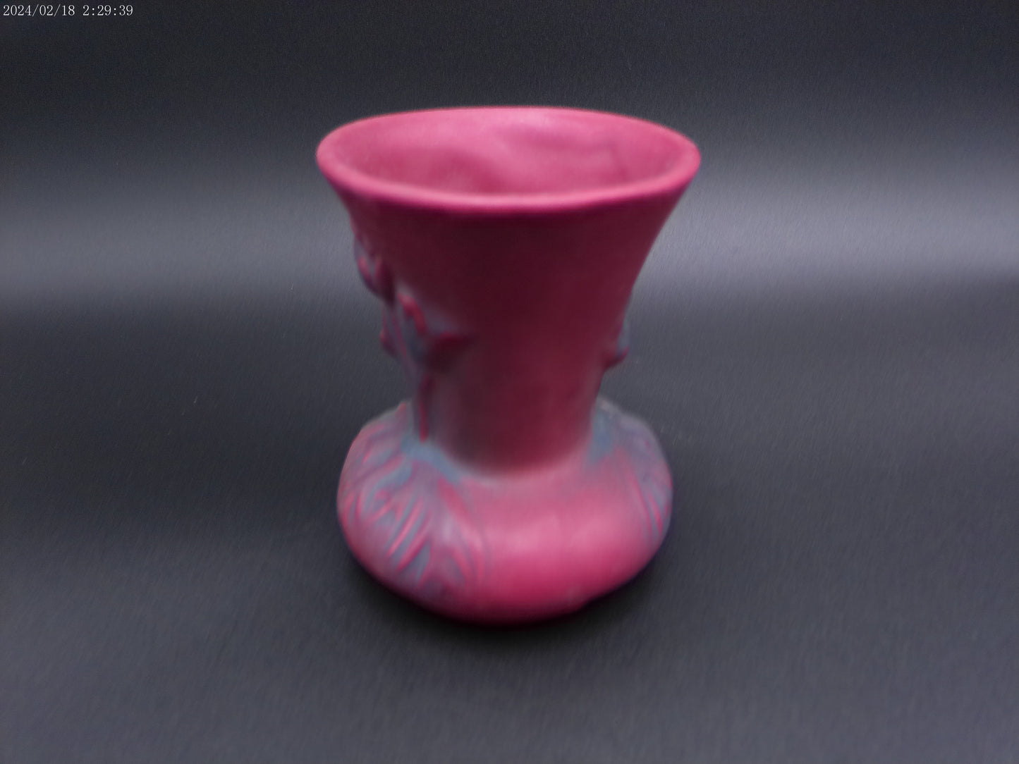 Van Briggle Art Pottery "Mulberry" Anemone Vase Vintage Marked
