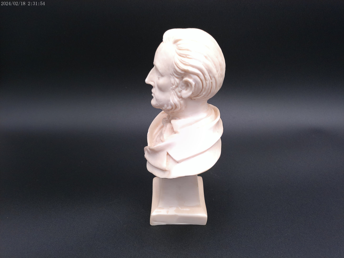 Bust of R Wagner Vintage signed by Artist