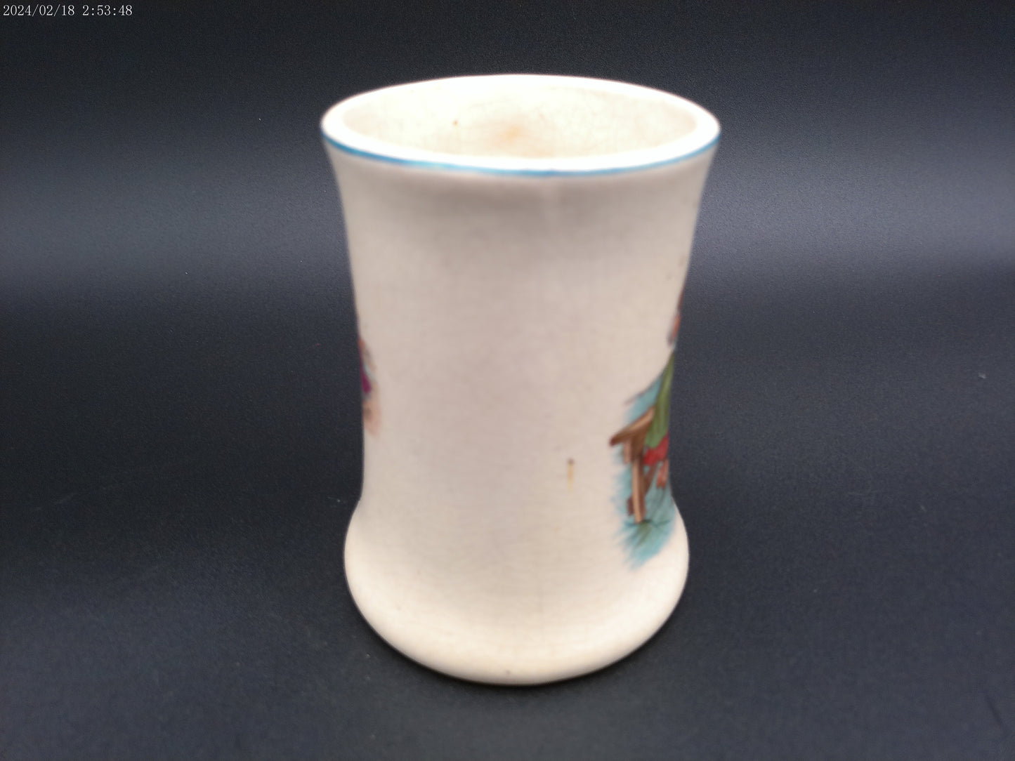 Roseville Dutch Creamware Pre 1916 MUG