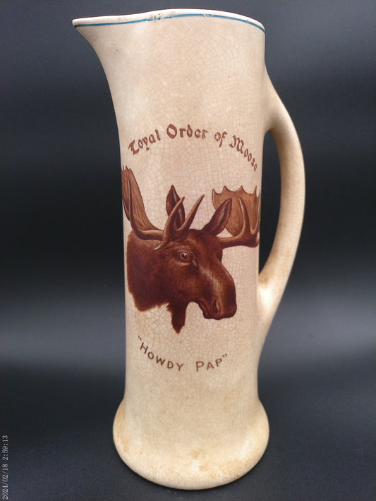 Local order of the Moose pitcher  vintage