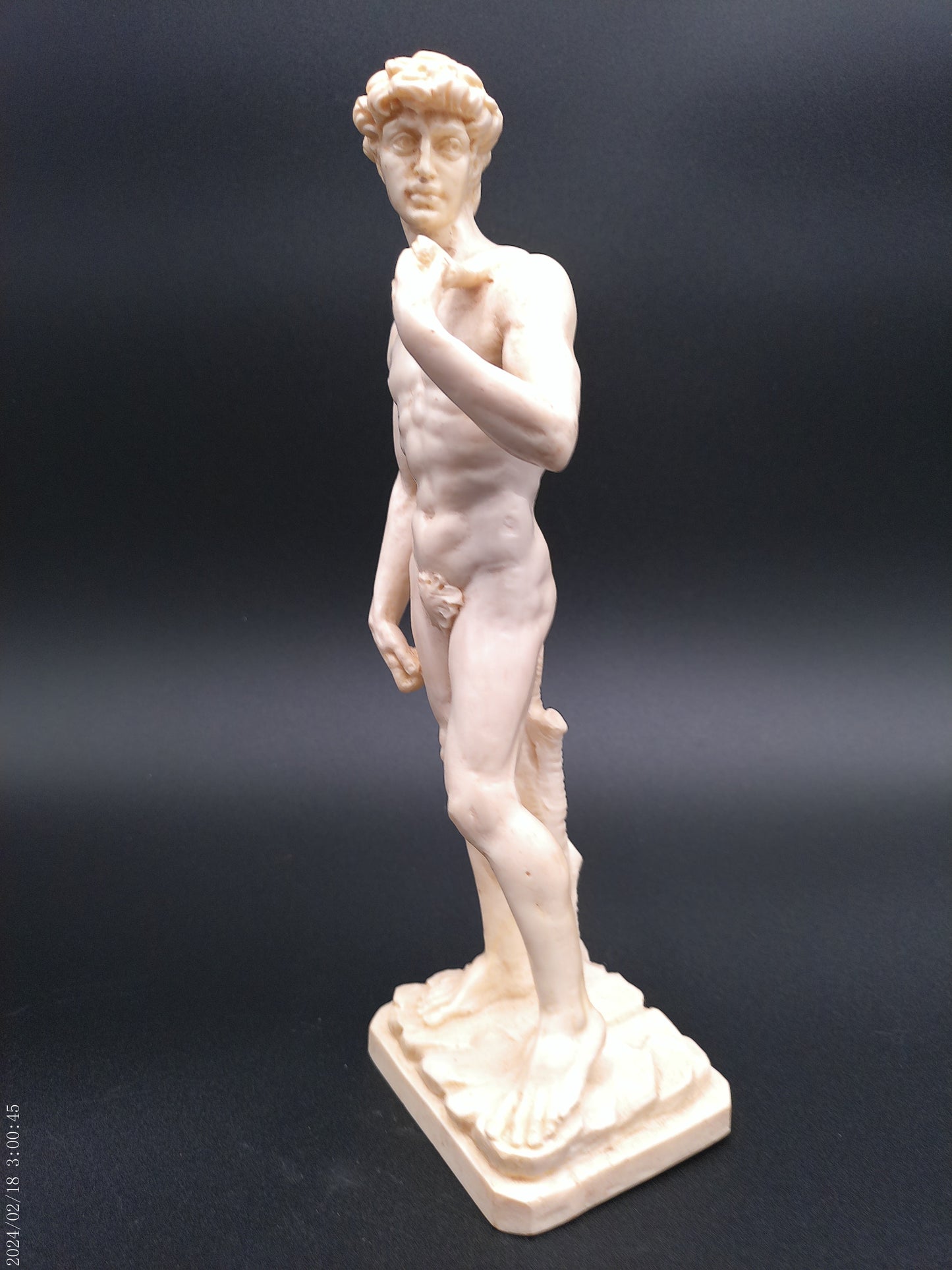 David by Michelangelo Statue made in Italy 1973
