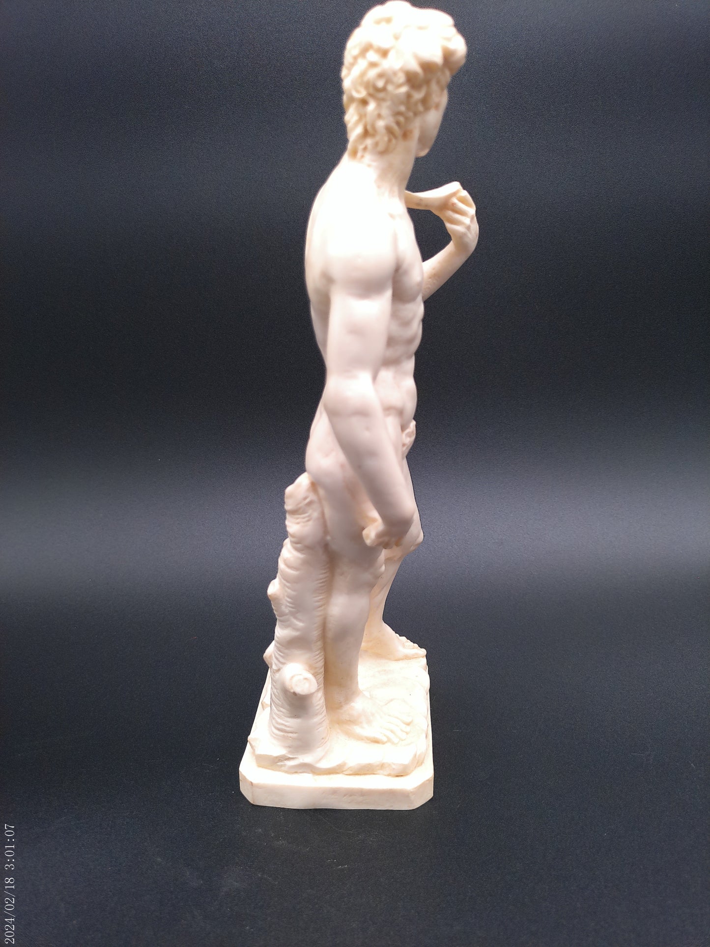 David by Michelangelo Statue made in Italy 1973