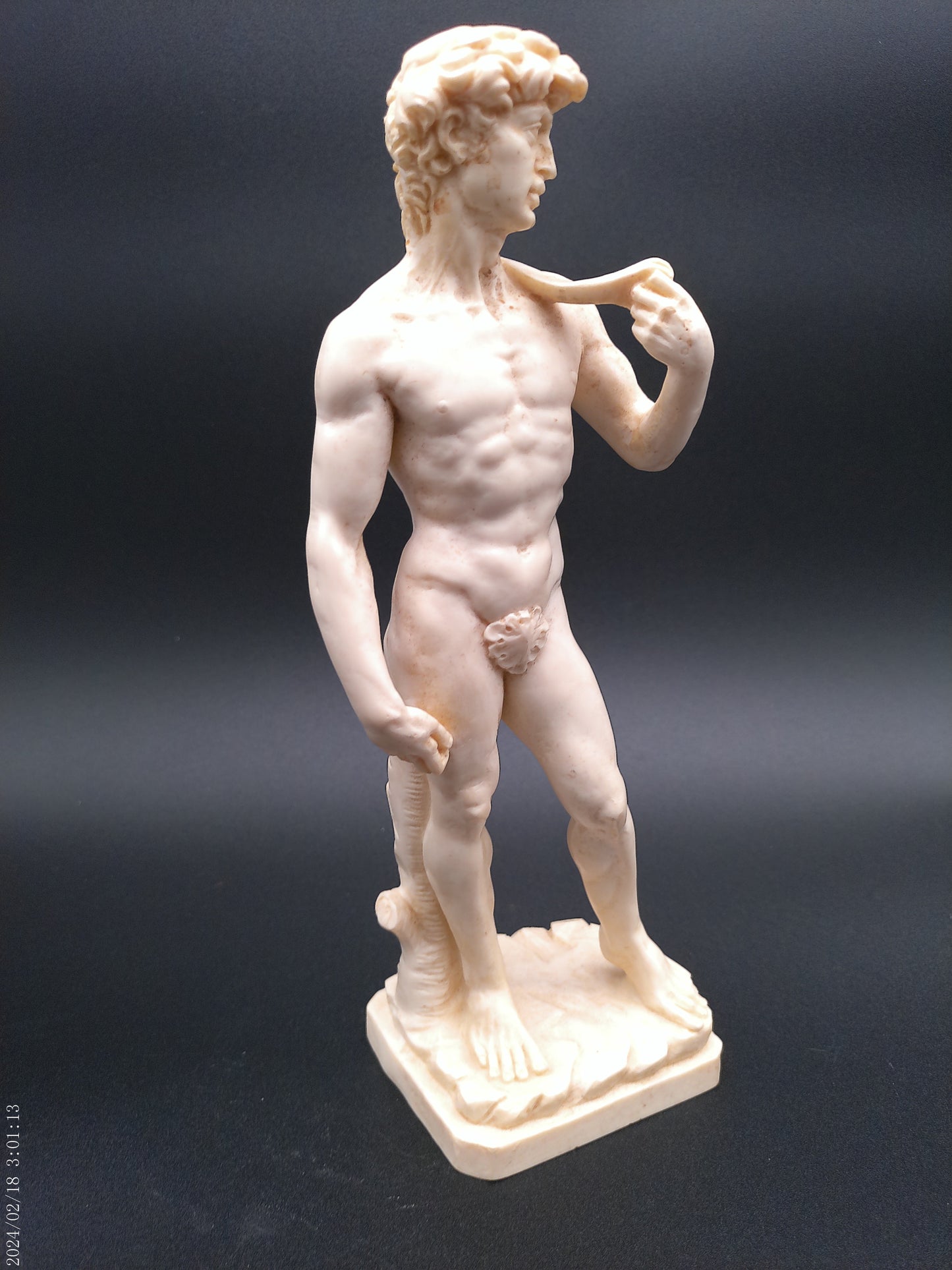 David by Michelangelo Statue made in Italy 1973