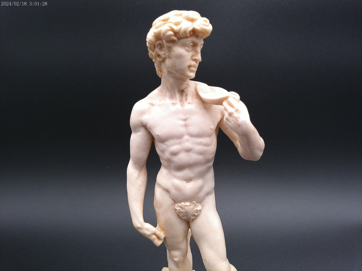 David by Michelangelo Statue made in Italy 1973