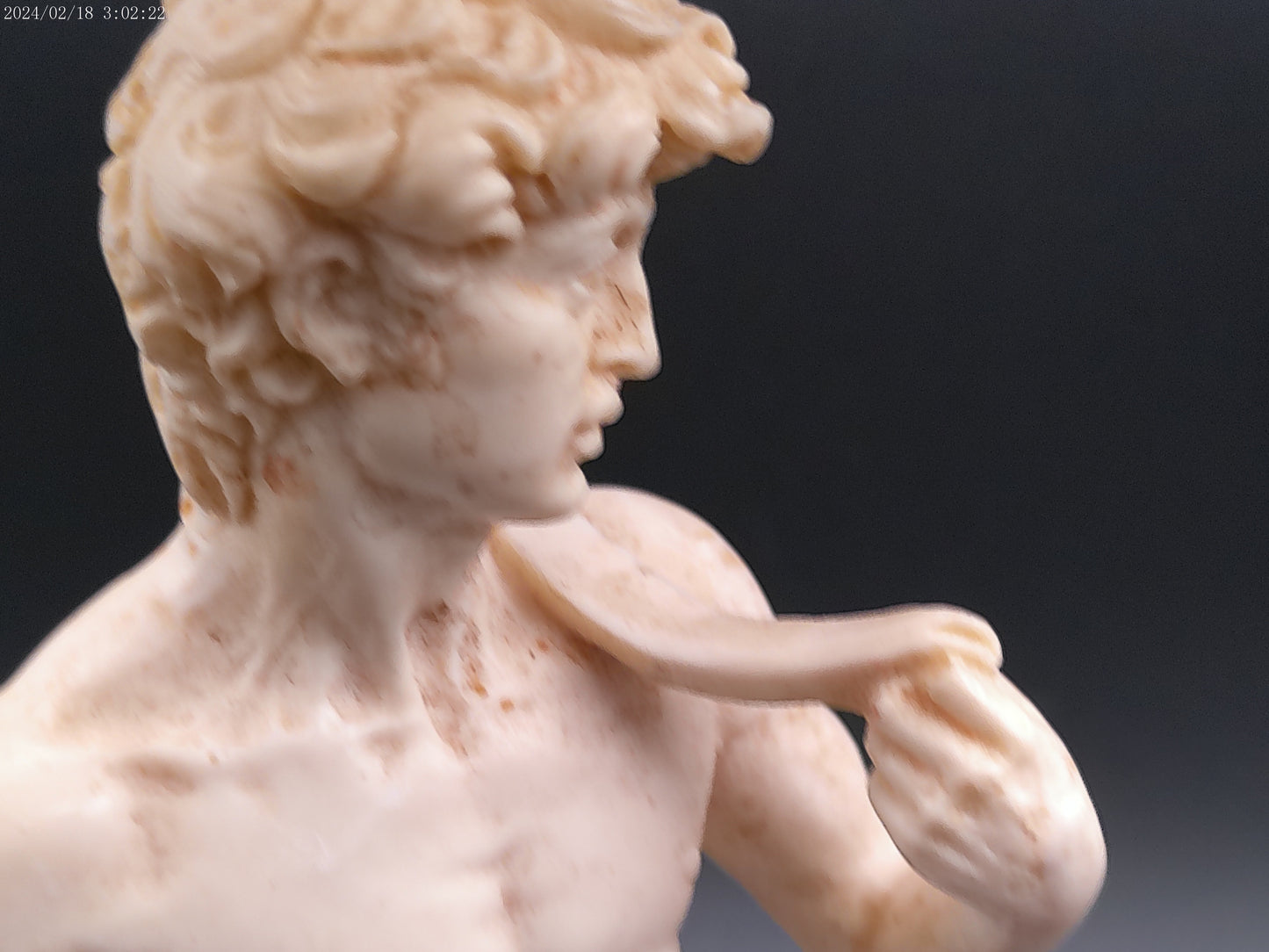 David by Michelangelo Statue made in Italy 1973