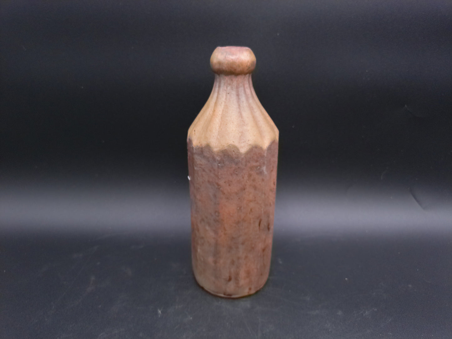 Rare Dr. Cronks 1800’s Stoneware unique Beer Bottle