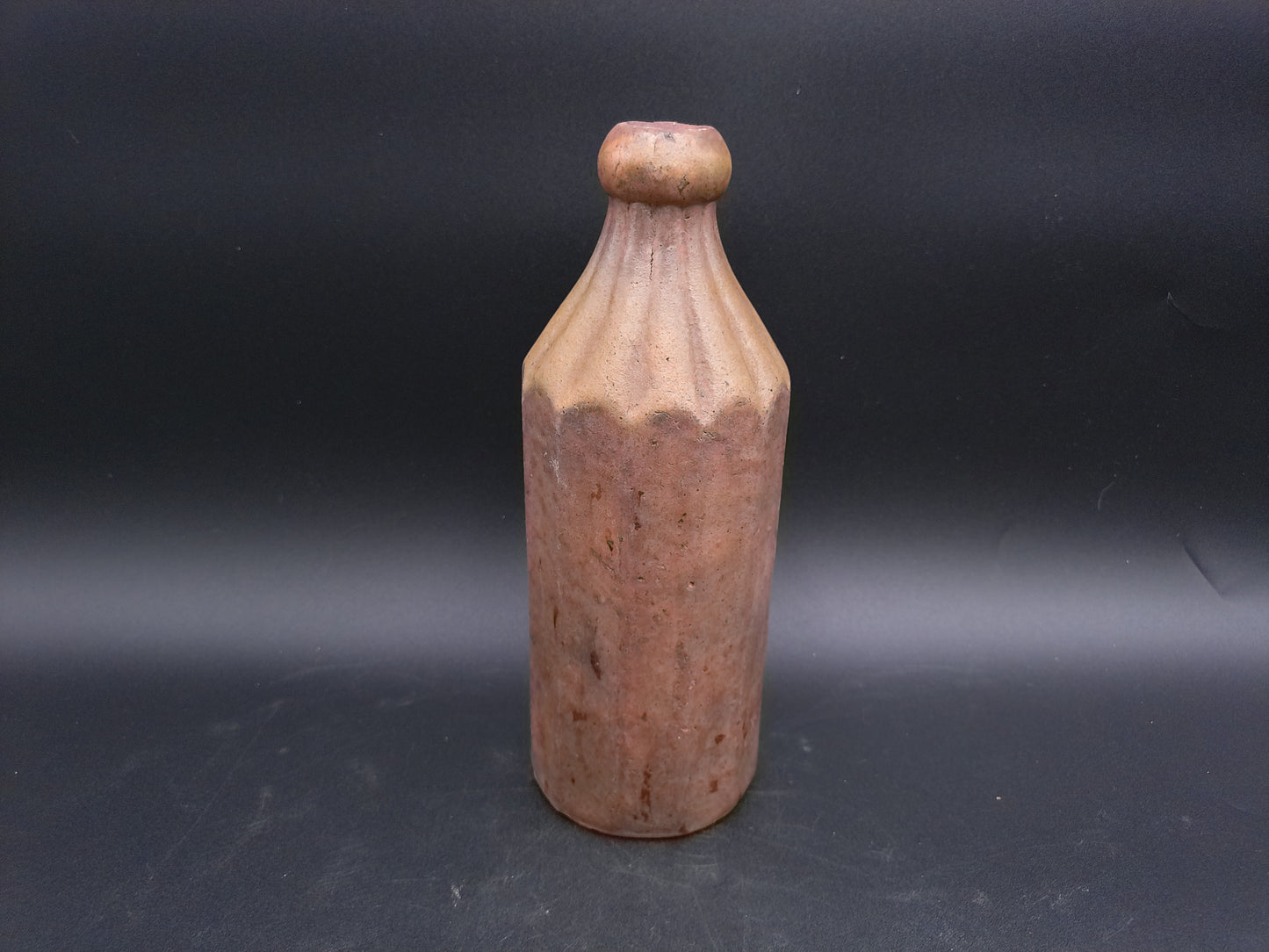 Rare Dr. Cronks 1800’s Stoneware unique Beer Bottle