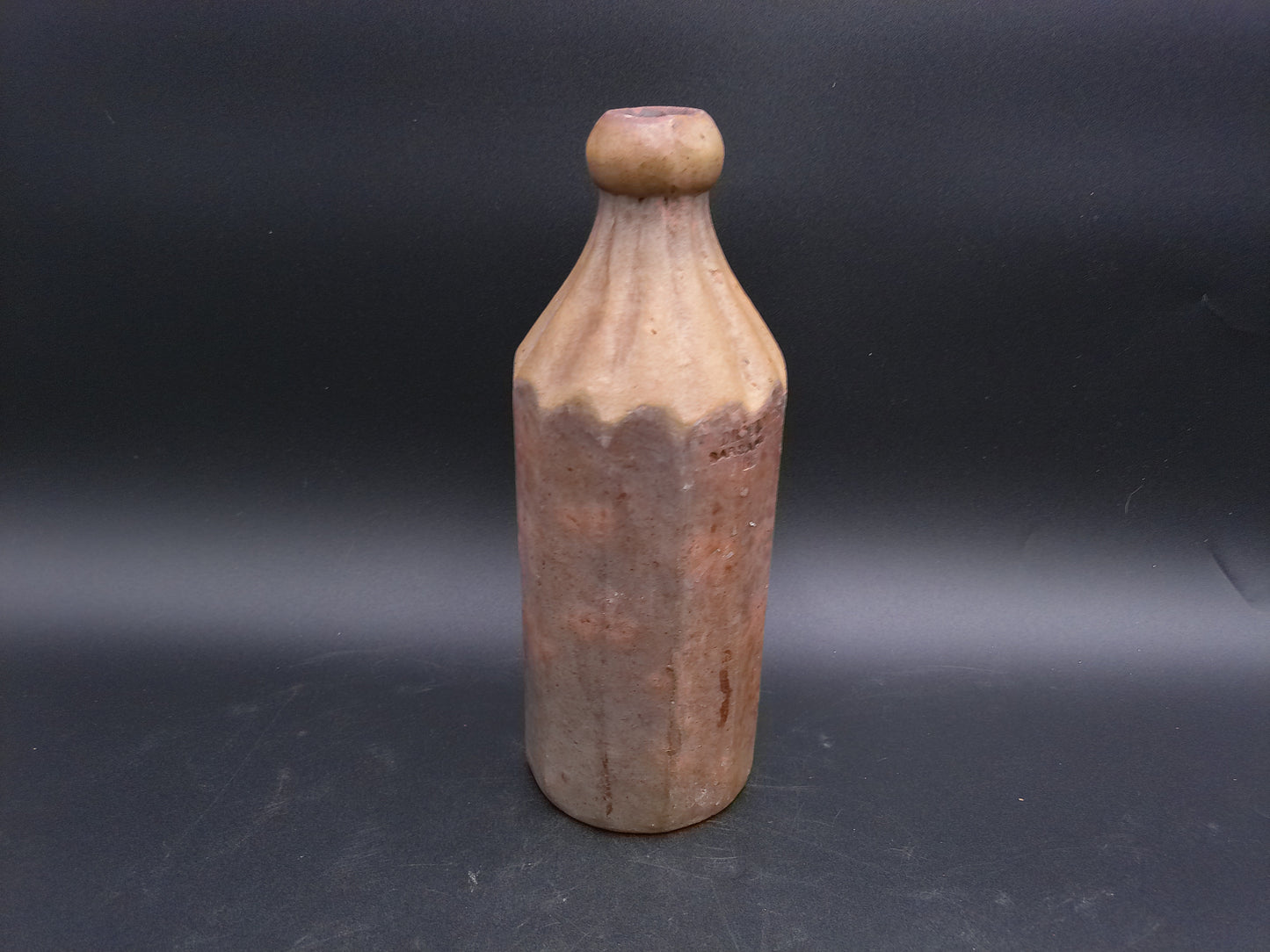 Rare Dr. Cronks 1800’s Stoneware unique Beer Bottle