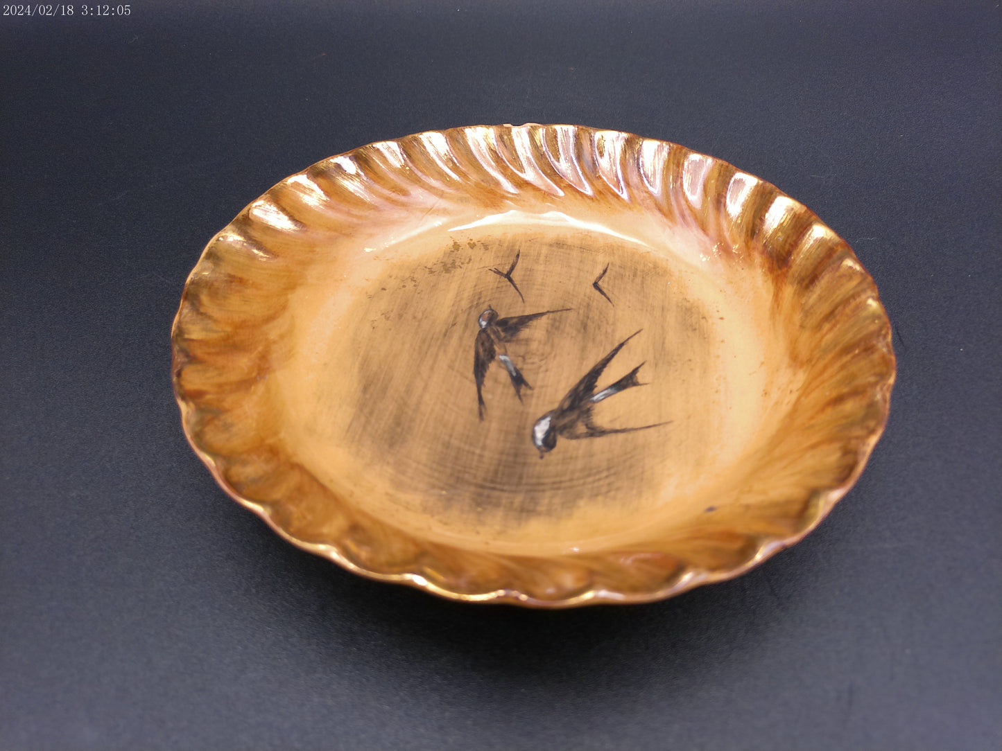 Rookwood Plate dish vintage marked and signed rare