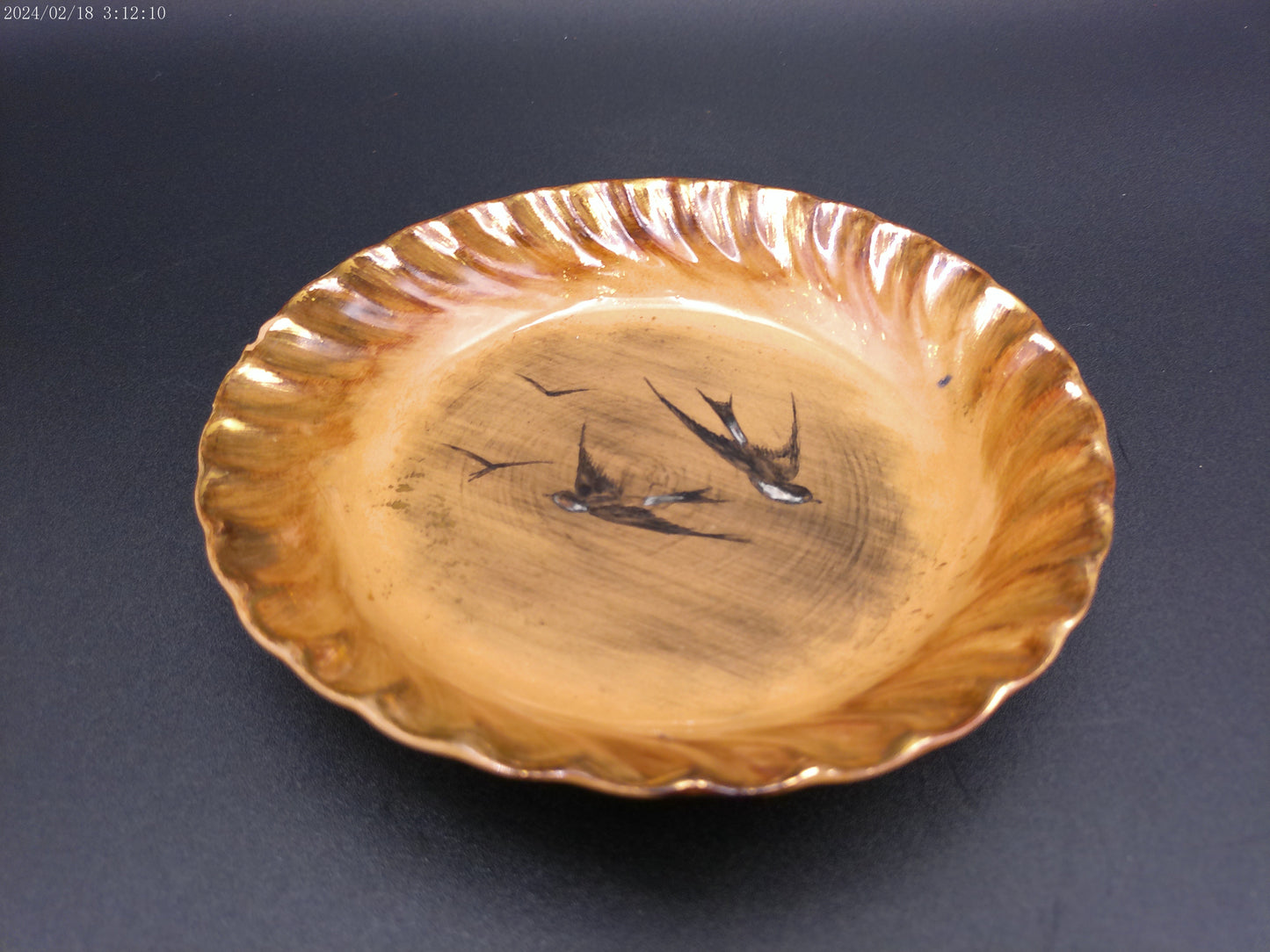 Rookwood Plate dish vintage marked and signed rare