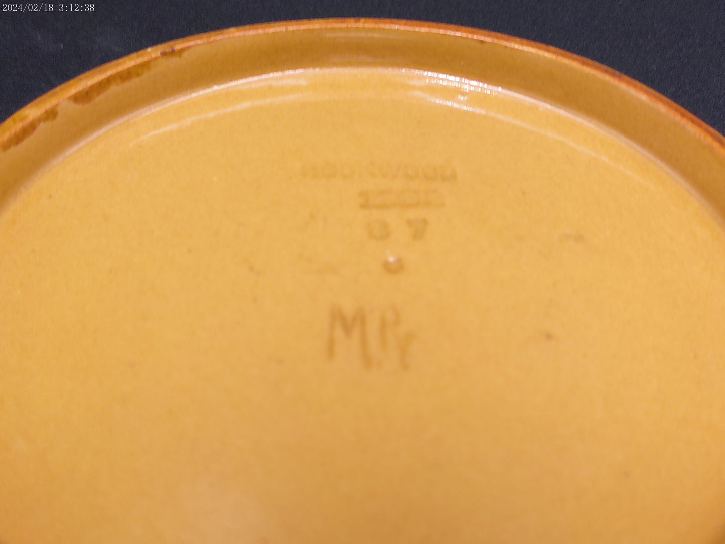 Rookwood Plate dish vintage marked and signed rare