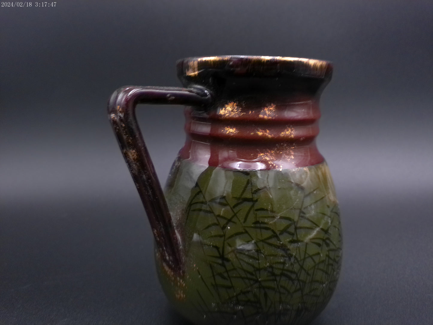 Rookwood pitcherFloral Design Signed Vintage Rare