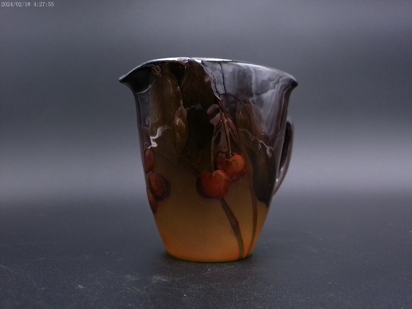 Rookwood Pottery Pitcher Glazed marked 259E signed Vintage Rase