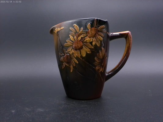 Rookwood Floral Designed Pitcher Signed and Marked