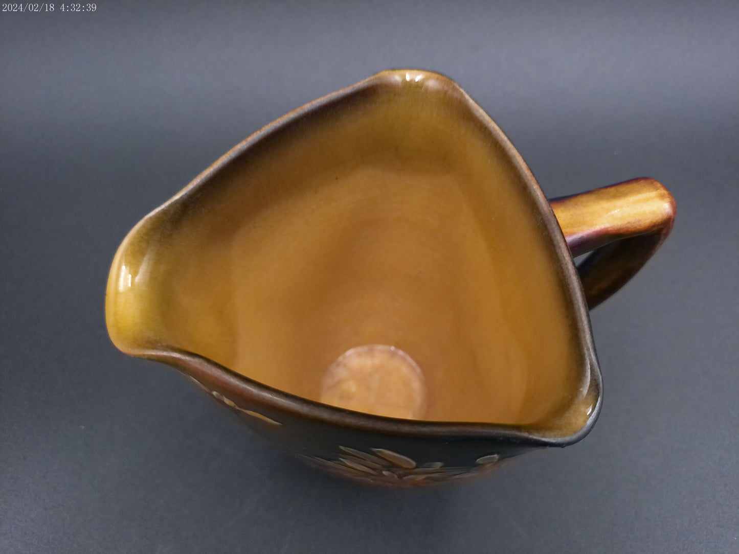 Rookwood Floral Designed Pitcher Signed and Marked