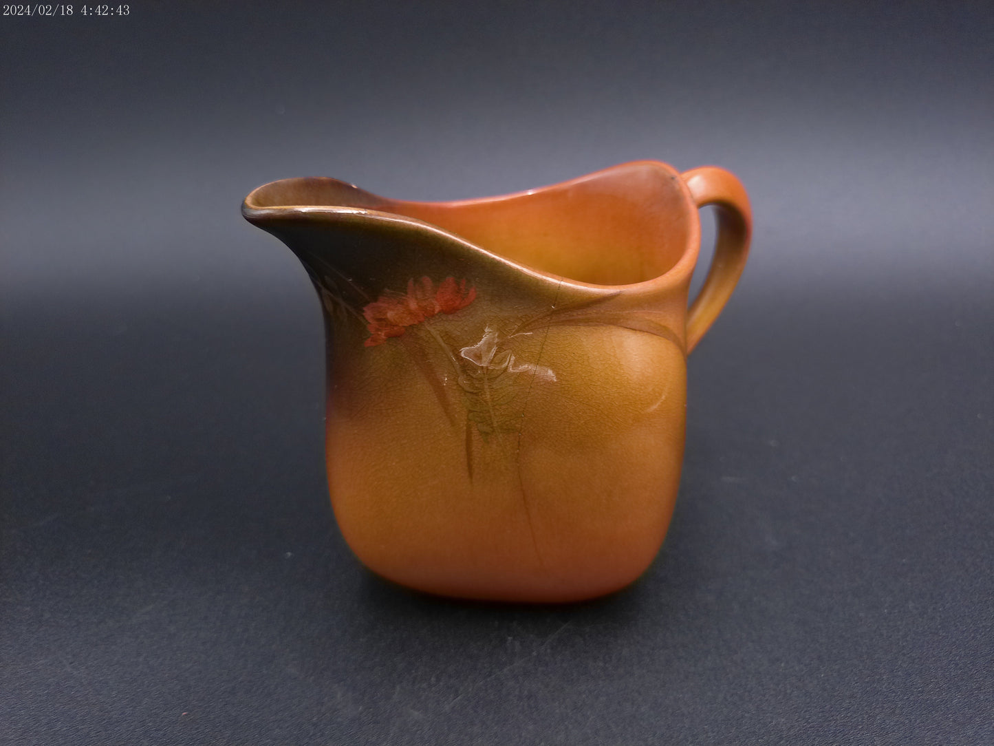 Bookwood Pottery Pitcher marked 692 and signed Vintage Rare